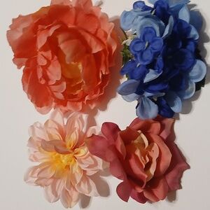 Vintage inspired Pinup Rockabilly Hair Flower Bundle (019)